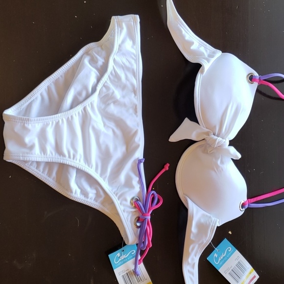 NWT CALIFORNIA WAVES BIKINI - Picture 2 of 5